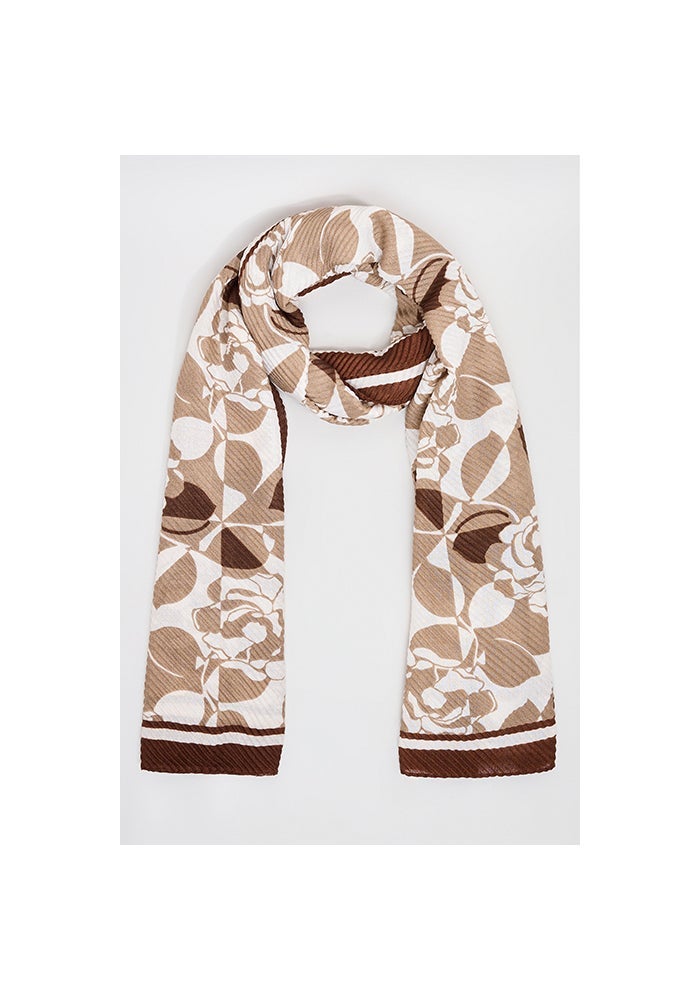 R&B Patterned Scarf, 180X85cm - Image 1
