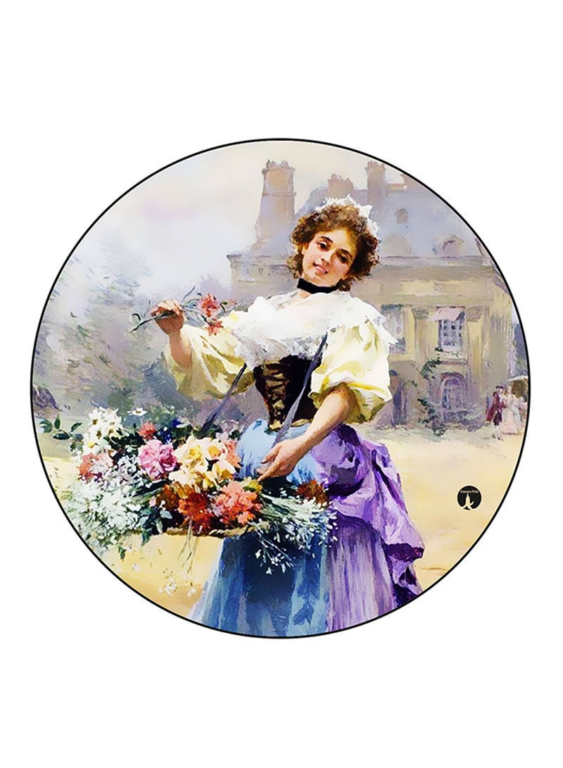 RKN Vintage Art Printed Fridge Magnet  Multicolour - Image 2