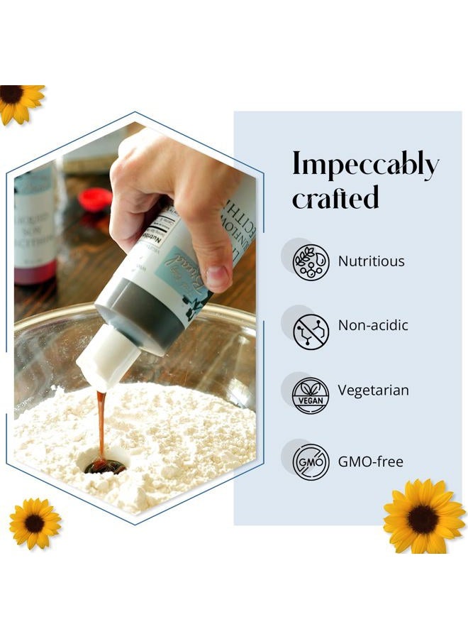 Fast Easy Bread Pure Liquid Sunflower Lecithin (Food Grade): Better Than Lecithin Granules as an Emulsifier Providing a Smoother and Larger Volume Finished Dough - Image 3