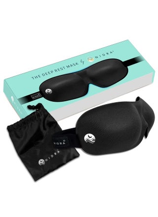 Sleep Mask Light Blocking, Deep Rest Blackout Eye Mask for Sleeping, 3D Comfort Contoured for Side Sleepers, Travel, Yoga, Lightweight and Soft - Black - pzsku/Z8F6B860109A13D4612DDZ/45/_/1715656359/b5767234-b83f-46d5-95b8-83b5968bc668