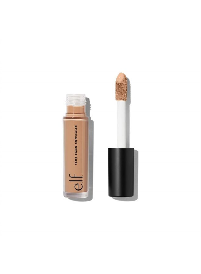 elf 16HR Camo Concealer, Full Coverage & Highly Pigmented, Matte Finish, Tan Latte, 0.203 Fl Oz (6mL) - Image 1