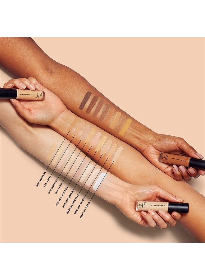 elf 16HR Camo Concealer, Full Coverage & Highly Pigmented, Matte Finish, Tan Latte, 0.203 Fl Oz (6mL) - Image 4