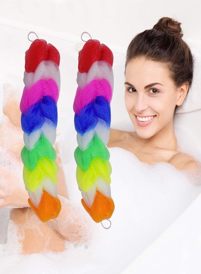 Ekan Bathing Body Cleansing Sponge Loofah Back Scrubber Set of 2 Bath Accessories for Men & Women, 20 Gram pack of 1 - Image 2