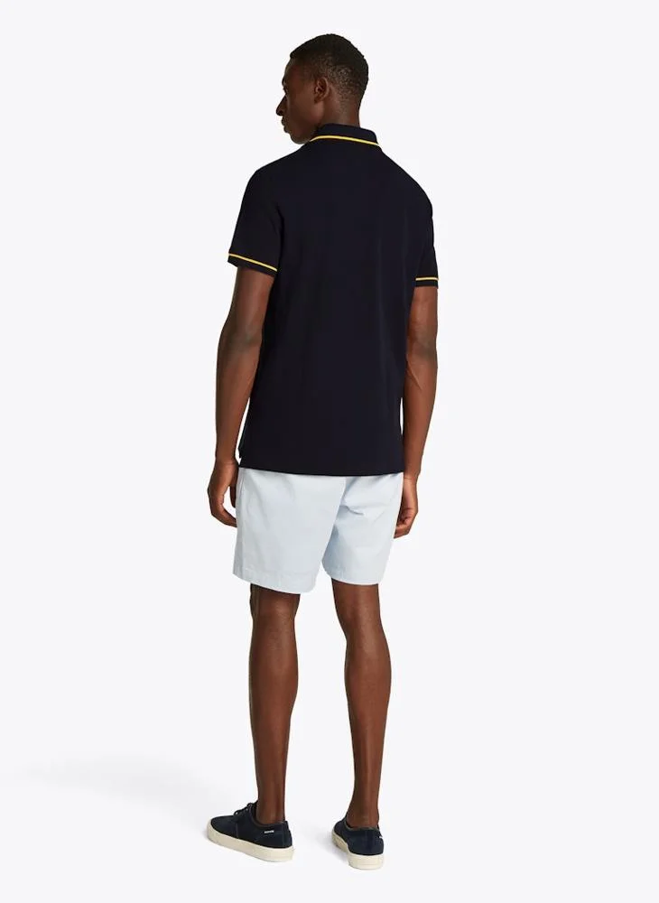 تومي هيلفيغر Logo Print Polo Shirt