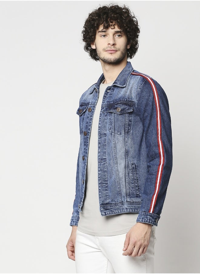 HIGH STAR Mens Denim Jacket  - Image 2
