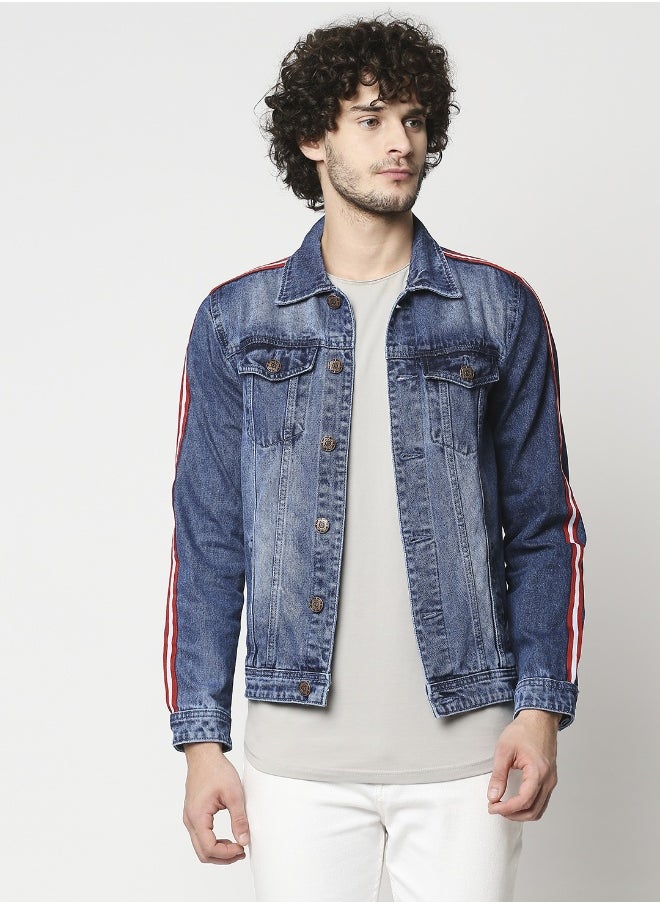 HIGH STAR Mens Denim Jacket  - Image 3