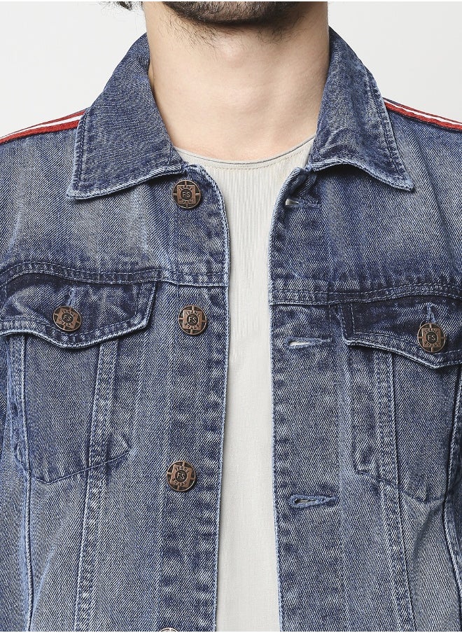 HIGH STAR Mens Denim Jacket  - Image 4