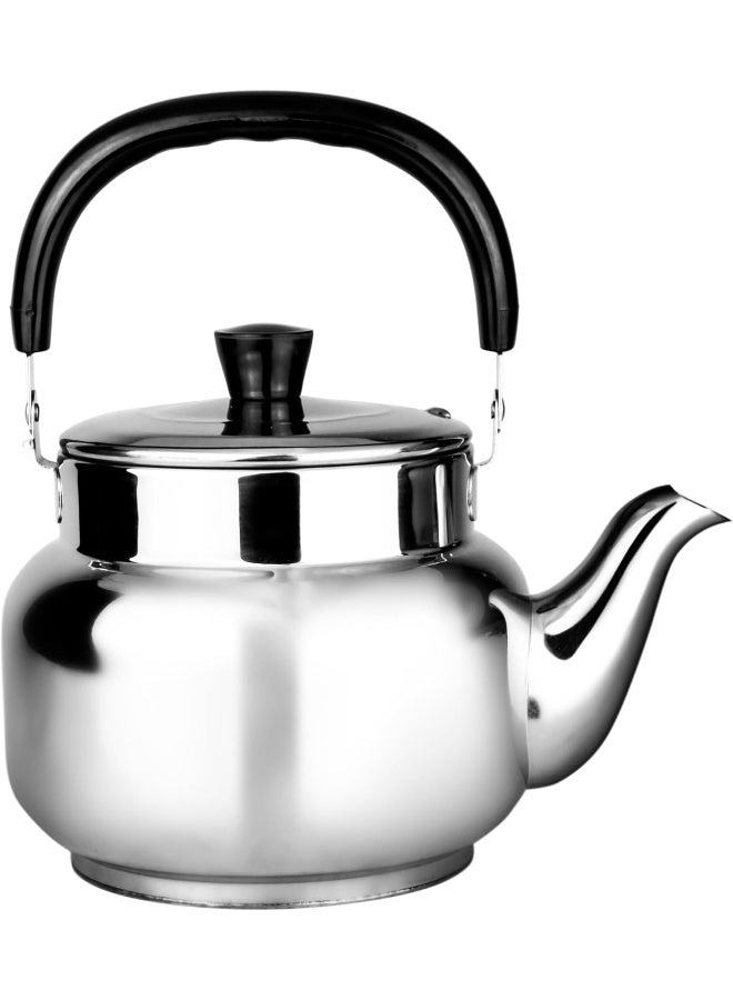 Home Tea Kettle - 2 Liter, Silver - Image 3