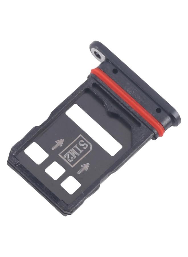 erorex For ZTE nubia RedMagic 6 Pro NX669J-P SIM Card Tray + SIM Card Tray (Black) - Image 3