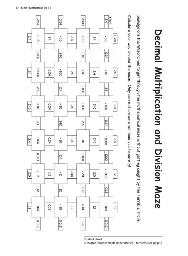 Junior Mathstraks: Fun Number Activities