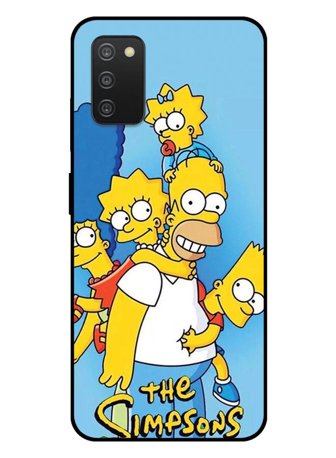 EYE CATCH Printed Protective Case Cover For Samsung Galaxy A03S -  The Simpsons Family - Image 1