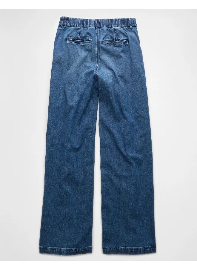 American Eagle High Waist Baggy Jeans