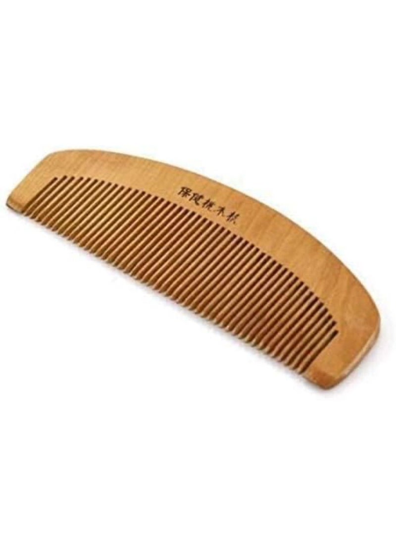 Generic Wooden hair detangling comb, random shape, one piece  - Image 1