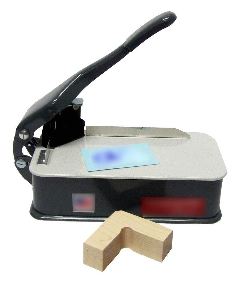 Lassco CR-20 1/4" Radius Corner Rounder Cutter with Die CR20 Desktop - Image 3