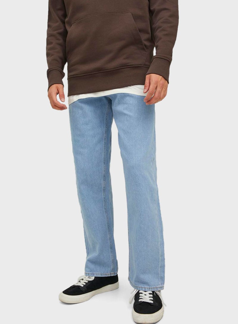 JACK & JONES Regular Fit Mid Rise Jeans - Image 1