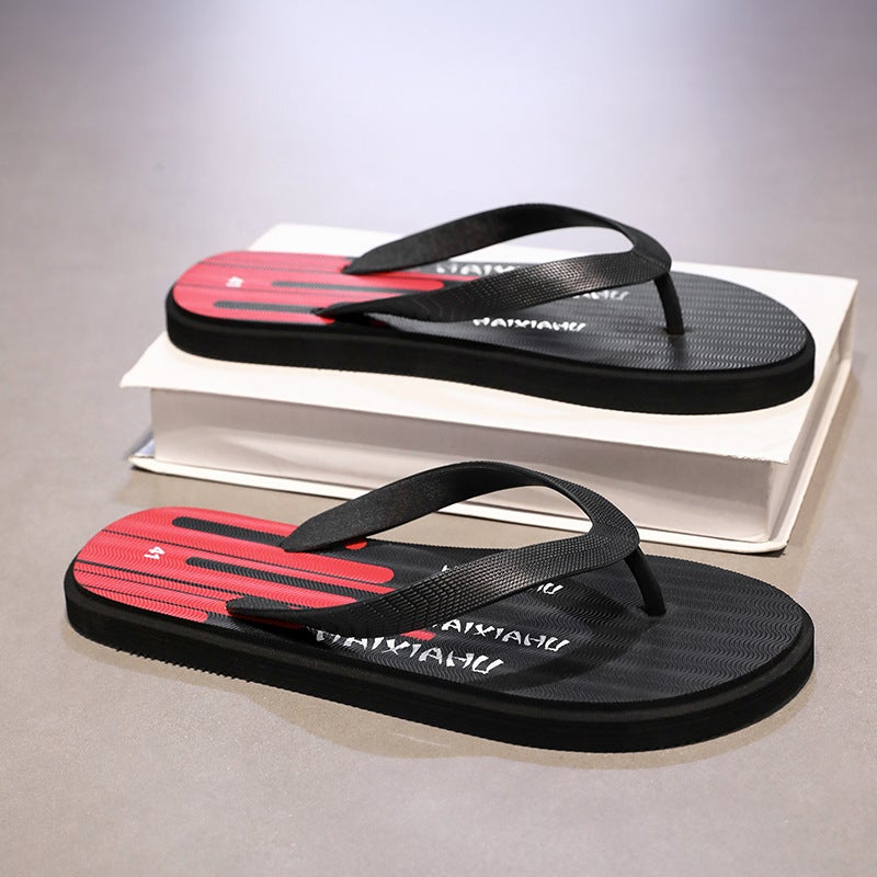 Slippers For Men 2025 Summer Non-Slip Outer Wear Personalized Sandals Flip-Flops Beach Flip-Flops Men'S Thai Indian Slippers - Image 2