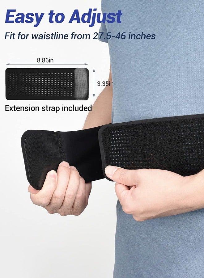 UETEEY Ultra Slim Running Belt for Adults, Adjustable and Breathable Running Fanny Pack Water Proof Money Belt Running Waist Pack with Phone & Water Bottle Holder for Jogging Cycling Hiking  - Image 3