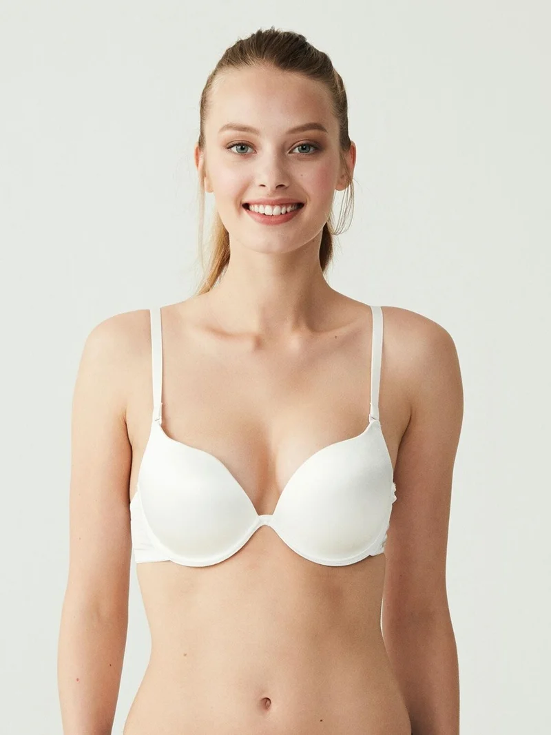 U.S. Polo Assn. BASE. Polo Assn. - Women's Ecru Double Support Bra 66146