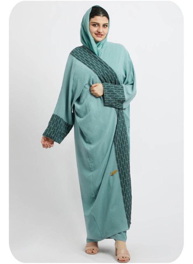 Evva Luxury Saudi Abaya for Women – Elegant Open Front Modest Wear in PremiumEvva Luxury Saudi Abaya for Women – Elegant Open Front Modest Wear in Premium Fabric – Ideal for Ramadan, Eid, and Everyday Elegance  - Image 1
