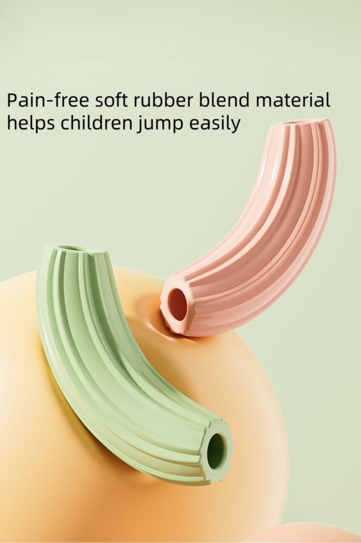 BESTPEAK Soft Beaded Jump Rope, Adjustable Tangle Free Skipping Rope with Soft Anti-slip Handles, 9.2 Feet Segmented Kids Jumping Rope for Men, Women, Kids Keeping Fit, Training (2-Pack) - Image 4