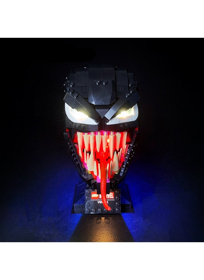 BRIXSPARK BRIXSPARK Led Lighting Kits for （Venom 76187 Collectible）-Lights Set Compatible with Lego 76187 Building Blocks Model- Not Include The Lego Set (Classic Version)  - Image 3