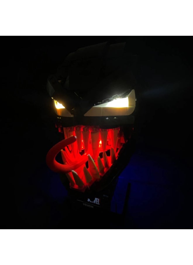 BRIXSPARK BRIXSPARK Led Lighting Kits for （Venom 76187 Collectible）-Lights Set Compatible with Lego 76187 Building Blocks Model- Not Include The Lego Set (Classic Version)  - Image 5