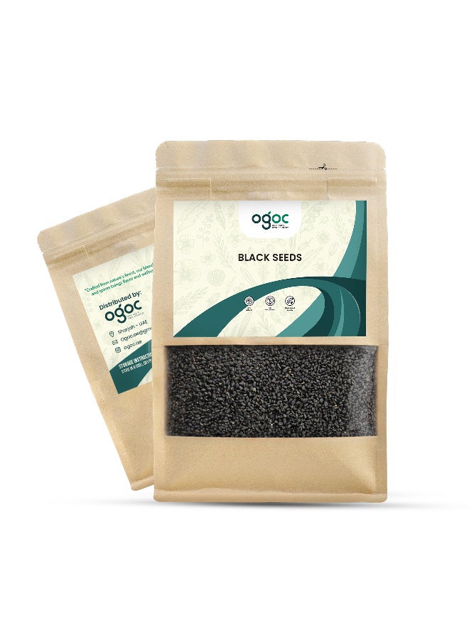 OGOC Black Seeds Nigella Sativa Kalonji Nigella Habbat Al Barakah Aromatic Whole Seeds Traditional Spice for Breads Pickles Seasoning Cooking - Image 5