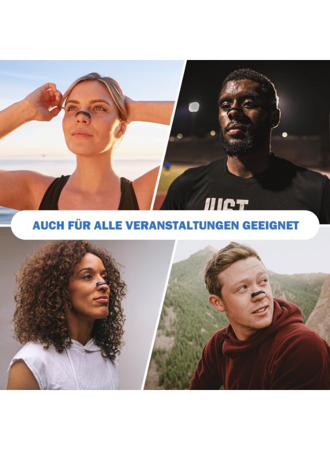 شرائط أنف مغناطيسية مضادة للشخير، رقعة أنف آمنة وفعالة لتنفس أفضل، عبوة من 15 قطعة - Image 4