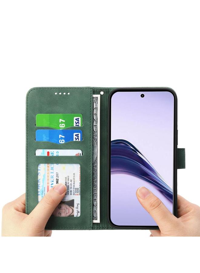 S-TOP Case For Realme 13+ Dierfeng Dream Line TPU Hybrid PU Leather Phone Case - Image 4