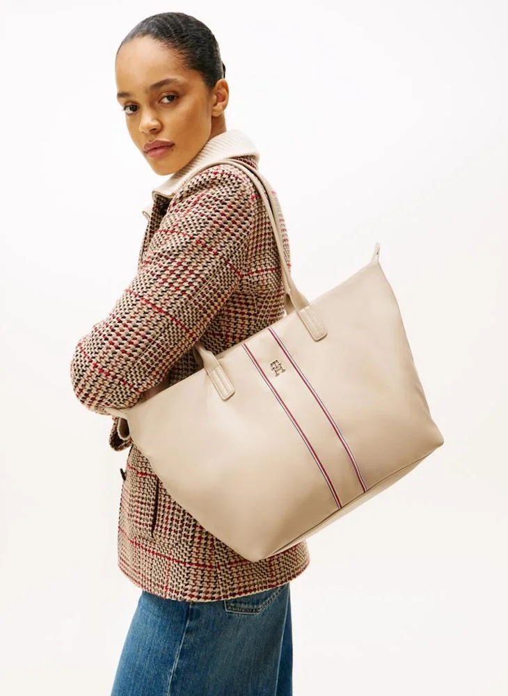 تومي هيلفيغر Top Handle Tote