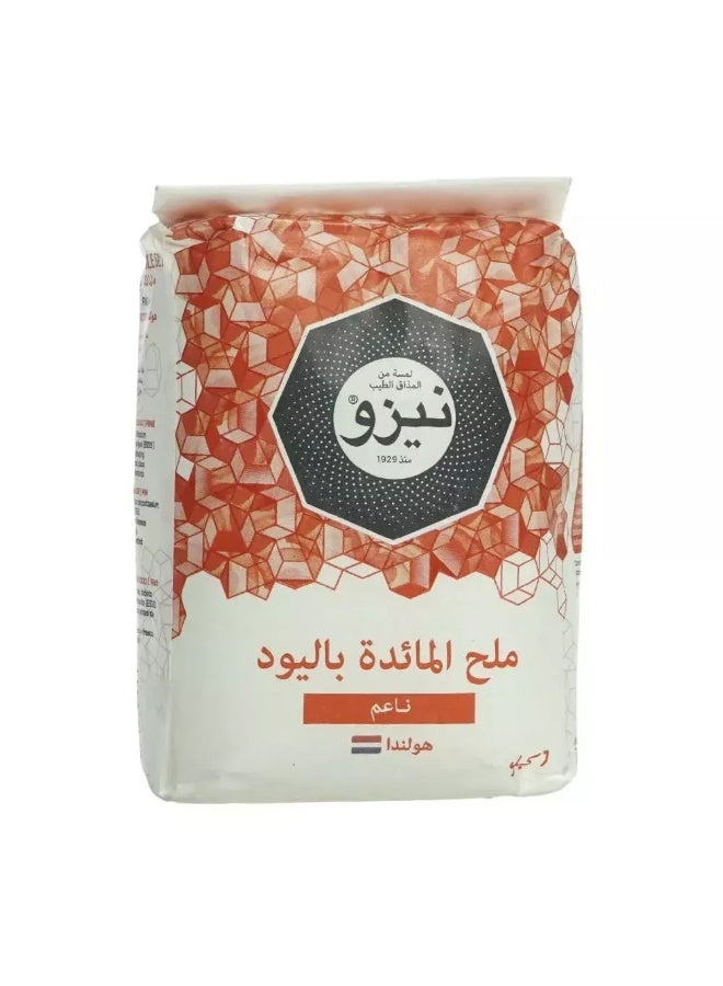 Nezo Iodized Table Salt, Fine Salt- 1kg