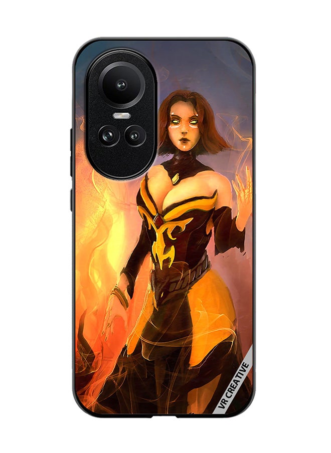 VR CREATIVE Protective Case Cover For Oppo Reno 10 Pro Dota 2 Admirable Design Multicolour  - Image 1