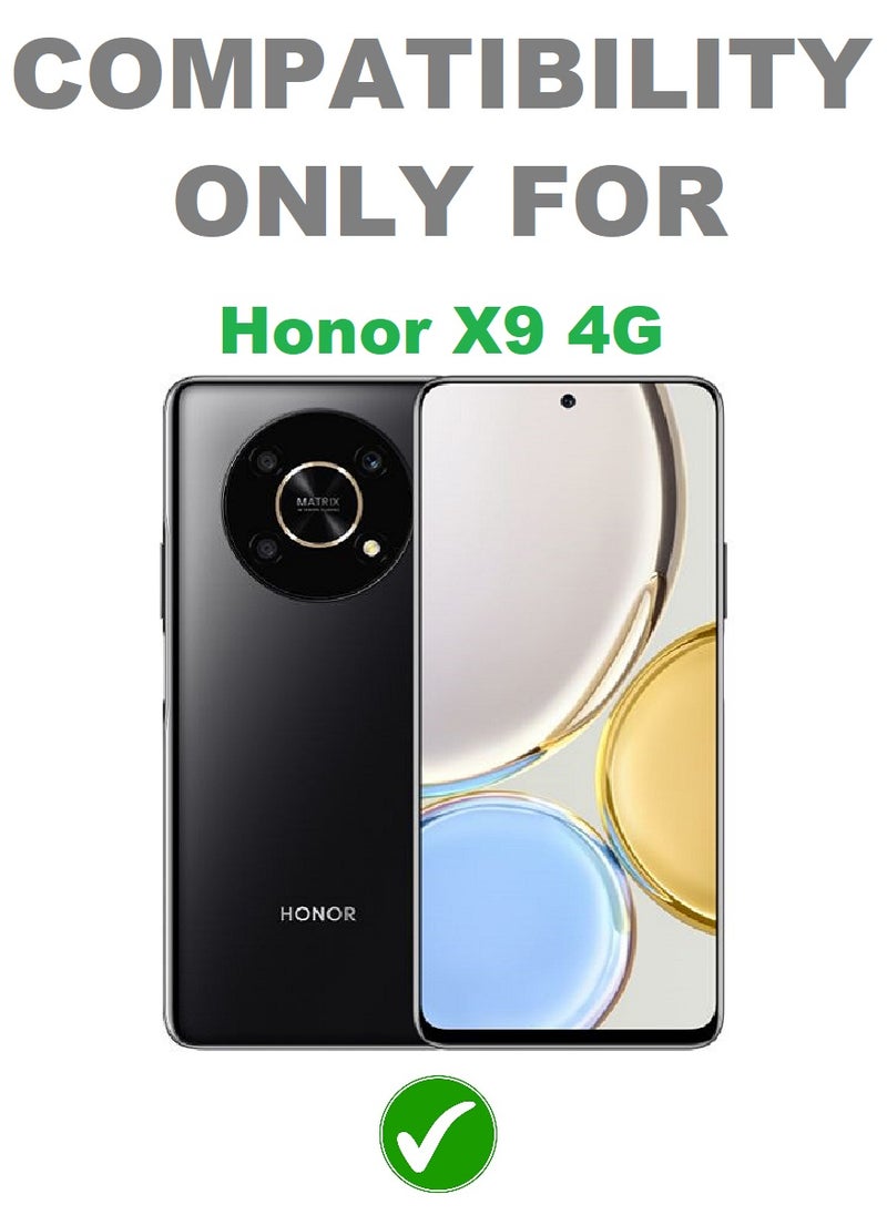 we3 2 Pieces Tempered Glass Screen Protector Anti-Spy Privacy Designed For Honor X9 Full Glue Edge to Edge Full Screen Coverage And Bubble Free  - Image 3