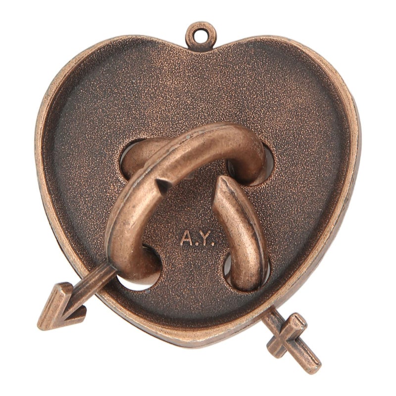 Metal Brain Teaser Puzzle 3D Unlock Interlocking Game For Adults - Image 4