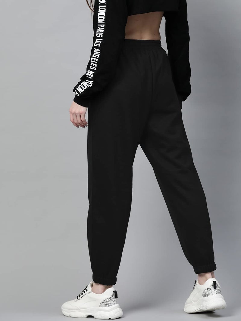 SASSAFRAS Black Fleece Jogger - Image 4
