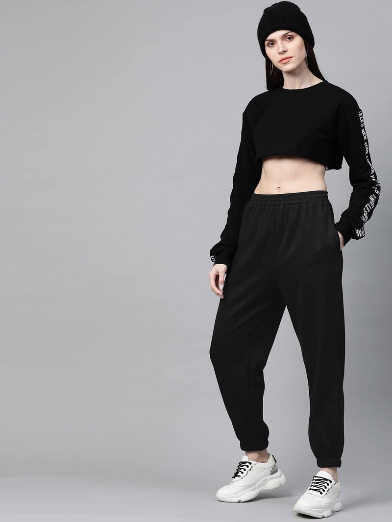 SASSAFRAS Black Fleece Jogger - Image 5