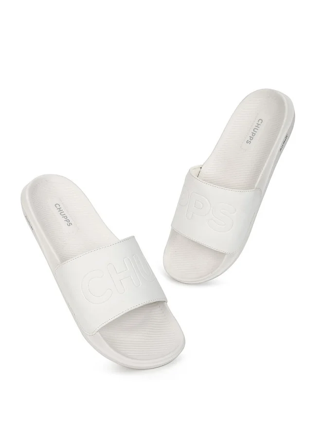 تشيبس Chupps White Casual Sliders for Men