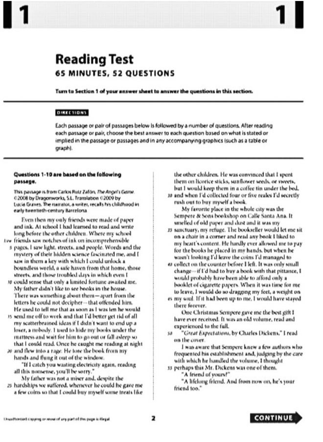 Mastering SAT Reading — Year 2017 Edition (Version 1.1)  - Image 4