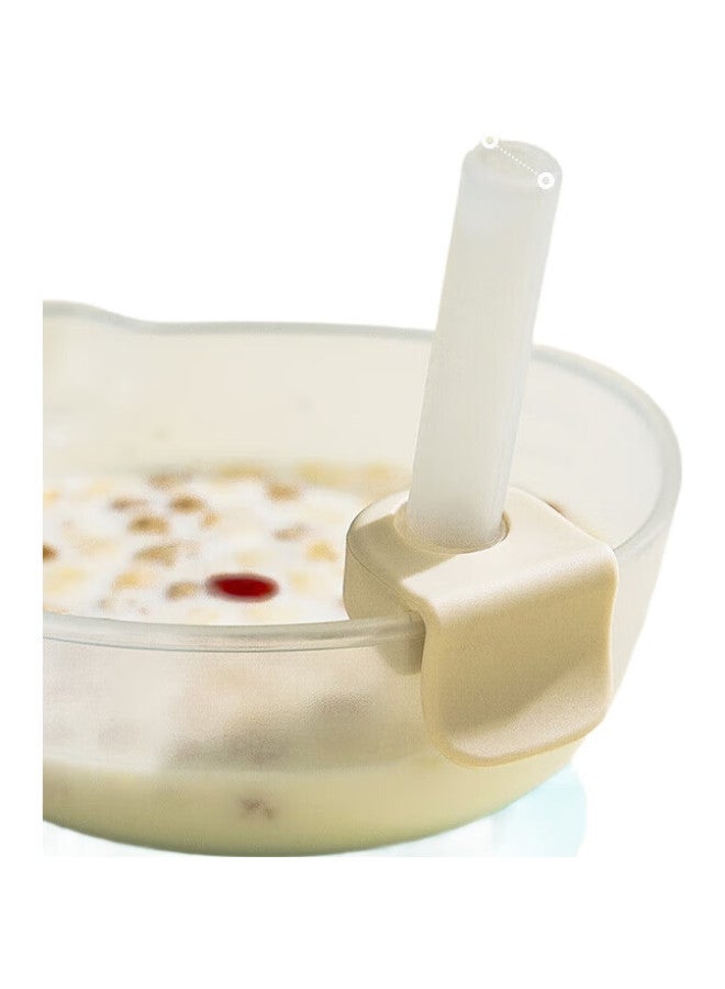 Xiaoya Elephant Xiaoya Xiang Baby Outdoor Feeding Bowl And Spoon Set, Portable, Suction Cup, For Infants, Children'S Soup And Meal Utensils - Image 3