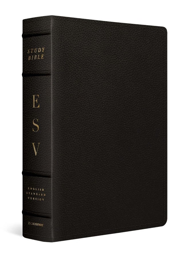 Crossway ESV Study Bible (Buffalo Leather, Deep Brown)  - Image 1