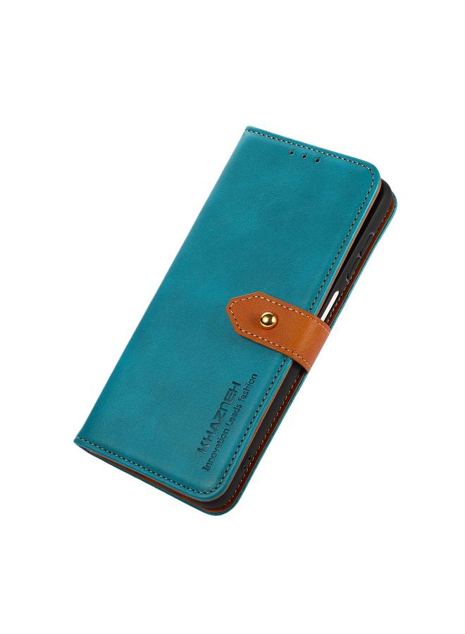 S-TOP Case For OPPO Reno7 Pro 5G KHAZNEH Dual-color Cowhide Texture Horizontal Flip Leather Phone Case - Image 4