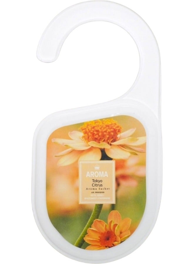 أروما معطر جو طبيعي للخزانة، أكياس معطر جو ومزيل الروائح الكريهة، أبيض  - Image 1