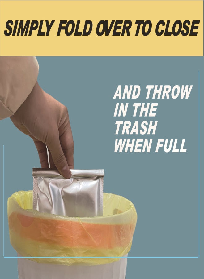 [عبوة من 20 قطعة] أكياس تجميع الشحوم للاستخدام مرة واحدة، مناسبة لحاويات تخزين الشحوم - مقاومة للحرارة العالية، مانعة للتسرب، كبيرة وصغيرة، بأسعار معقولة، مجموعة مثالية للاستخدام في المطبخ - Image 5