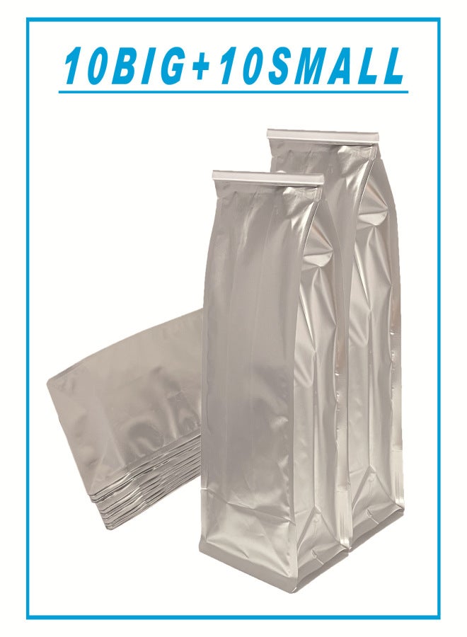 [عبوة من 20 قطعة] أكياس تجميع الشحوم للاستخدام مرة واحدة، مناسبة لحاويات تخزين الشحوم - مقاومة للحرارة العالية، مانعة للتسرب، كبيرة وصغيرة، بأسعار معقولة، مجموعة مثالية للاستخدام في المطبخ - Image 3