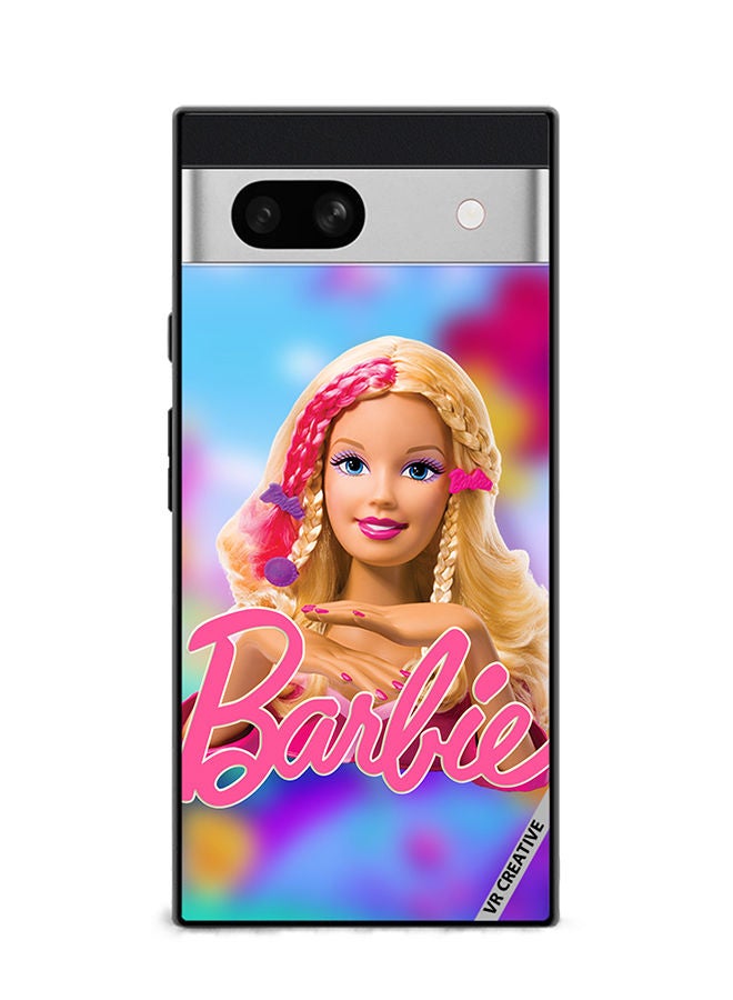 VR CREATIVE Protective Case Cover For Google Pixel 7a Pny Barbie Design Multicolour - Image 1