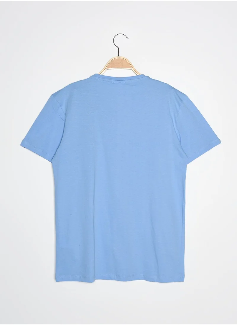 trendyol Minion Print Crew Neck T-Shirt