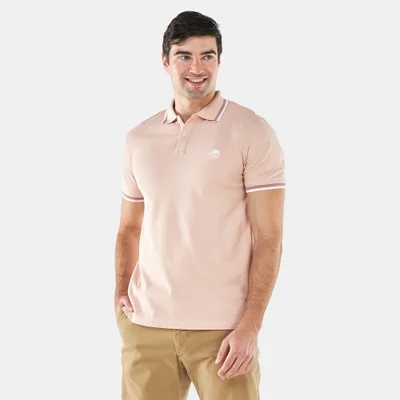 Timberland Men's Millers River Tipped Polo Shirt