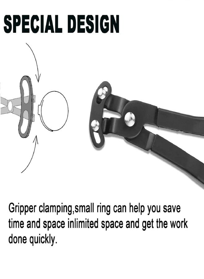 VISVIC 30600 Offset Boot Clamp Plier CV Joint Boot Clamp Pliers Replacement for 30600, used to fasten taps and hoses - Image 4