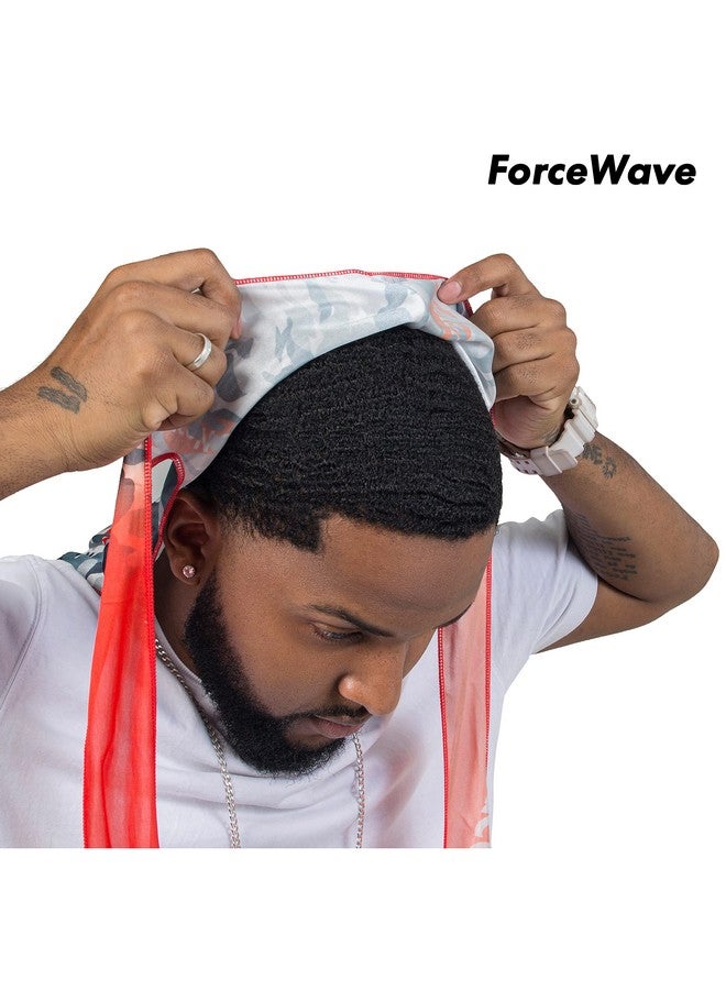 ForceWave 4Pcs Designer Silk Durags Luxury Silky Durags For Men Designer Durag ; Durag Pack ; Durag Waves For Men - Image 3