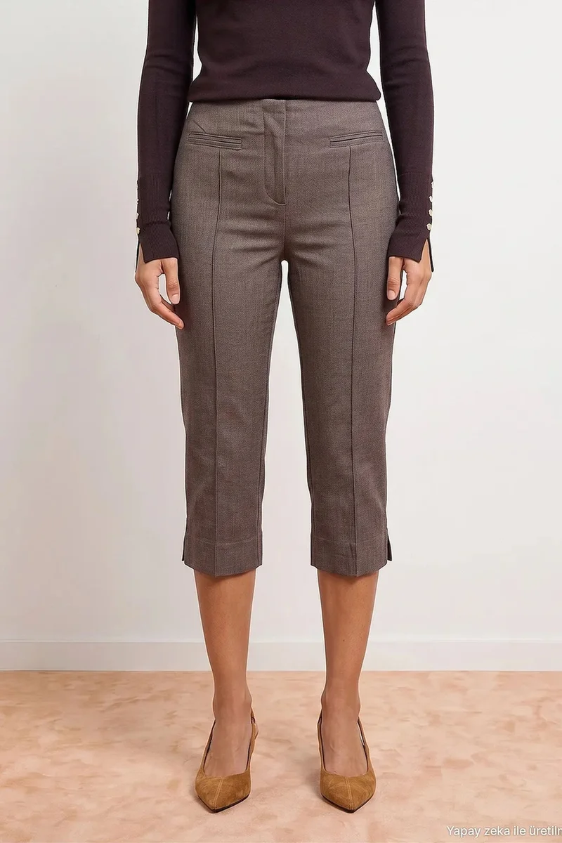 Dilvin Walnut Brown DILVIN Women's Cotton Pants for Women | Best Price UAE
